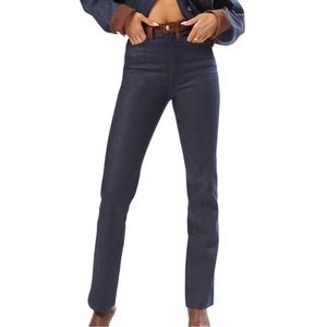 WEWOREWHAT‎ Straight Leg Color Block Indigo Comfort Icon Jeans